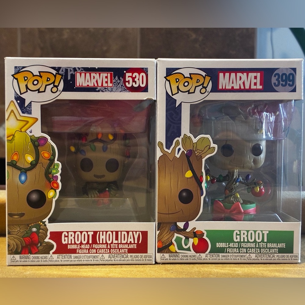 Groot Funko Pop! — Holiday 2 lot